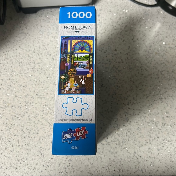 HOMETOWN COLLECTION 1000 Piece Jigsaw Puzzle Grand Peacock Hotel Fun Family Game - Picture 7 of 8